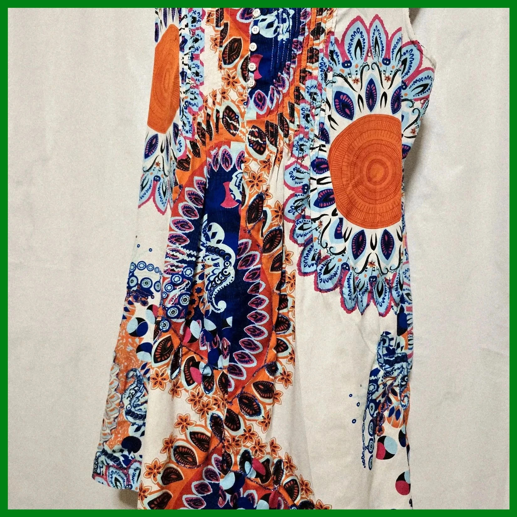 Vestido estampado multicolor – Noor – taille XL / 42 / 14 4