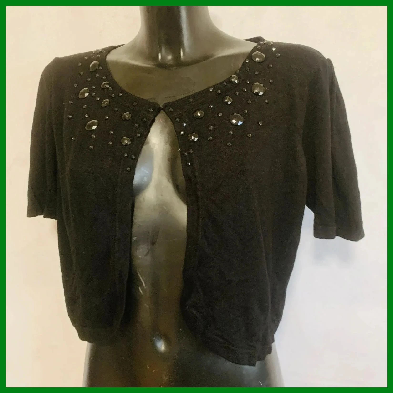 Cárdigan negro talla 44 – Bhs – taille XXL / 44 / 16 2