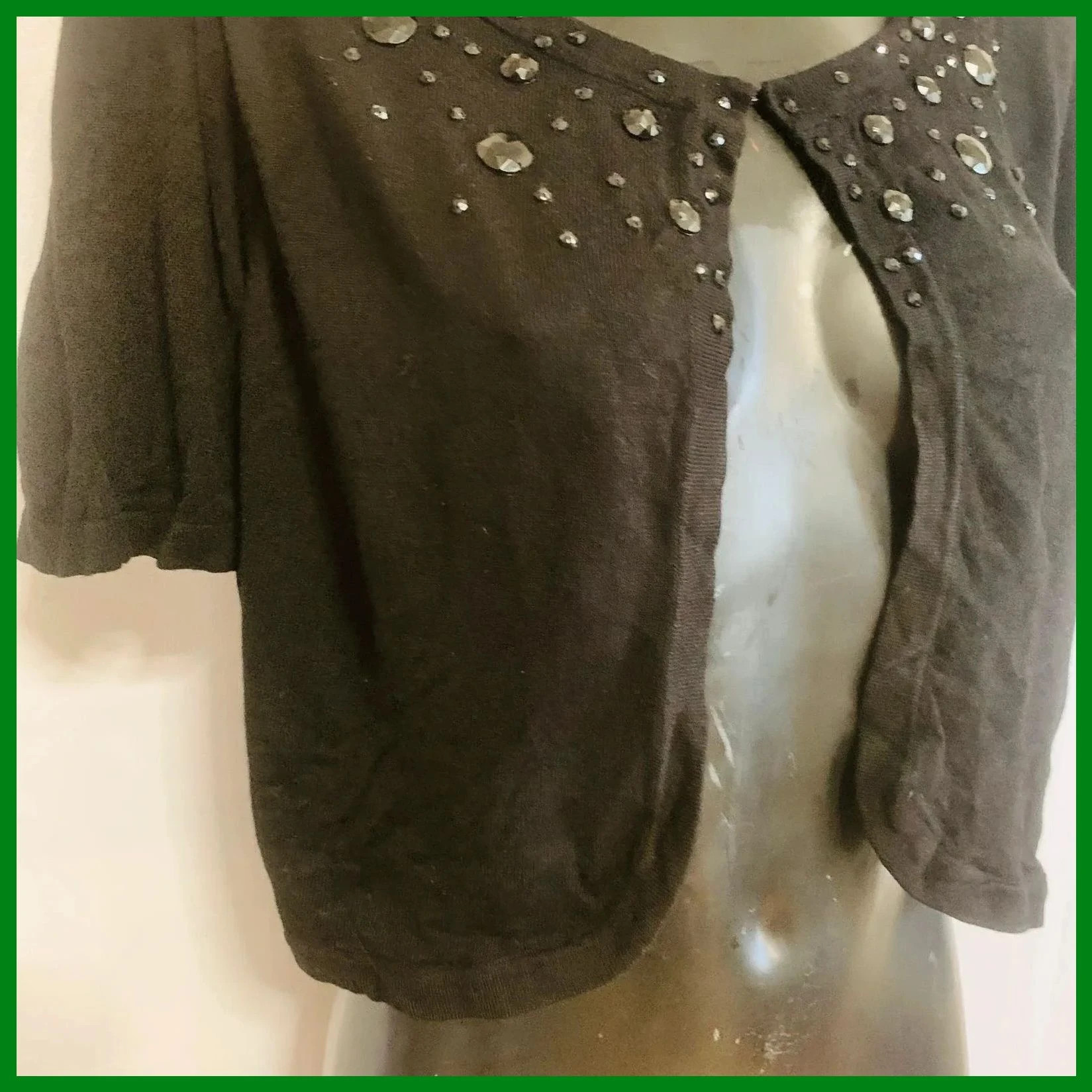 Cárdigan negro talla 44 – Bhs – taille XXL / 44 / 16 3