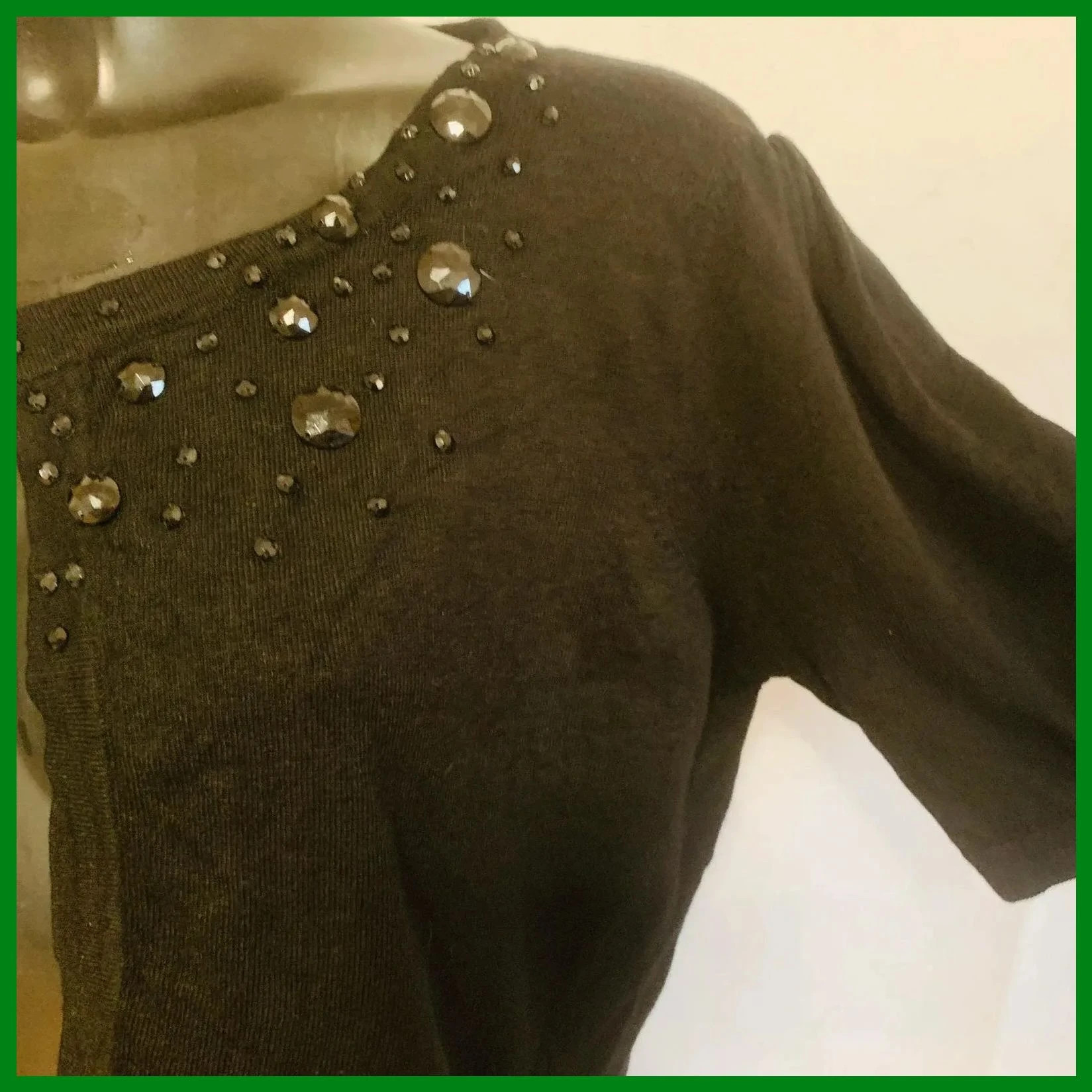 Cárdigan negro talla 44 – Bhs – taille XXL / 44 / 16 4