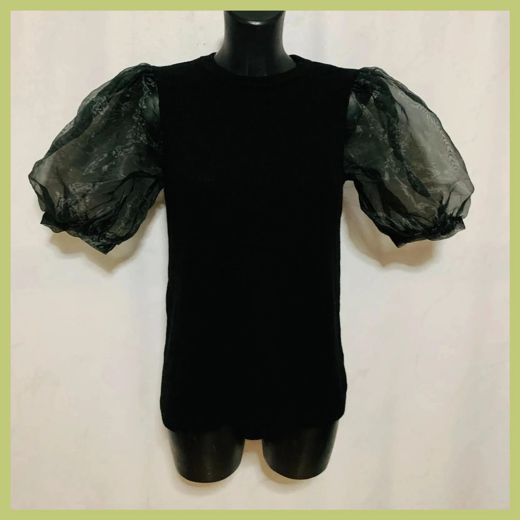 Blusa negra talla 36