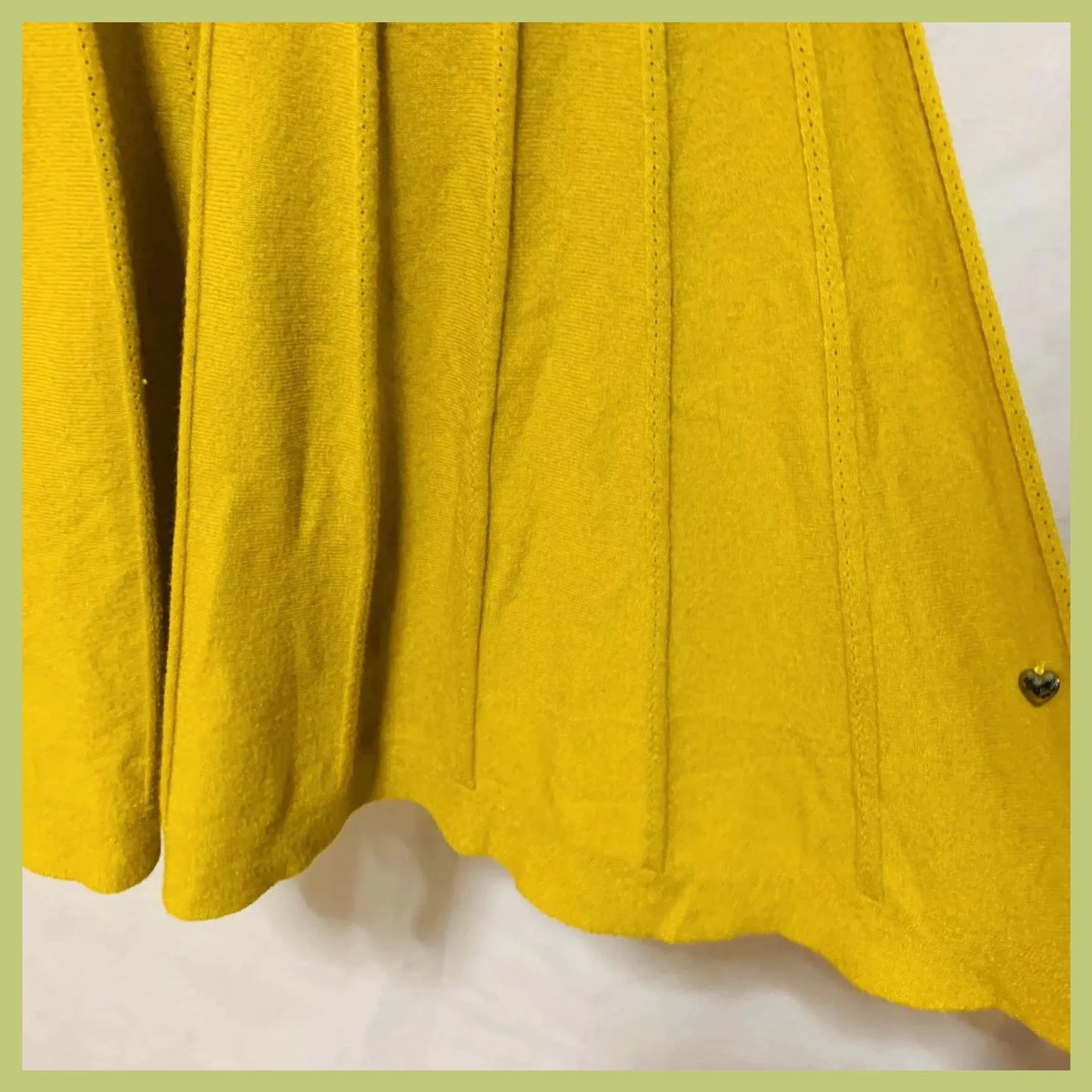 Falda amarilla talla única – Boutique Italiana – taille Taille unique 5