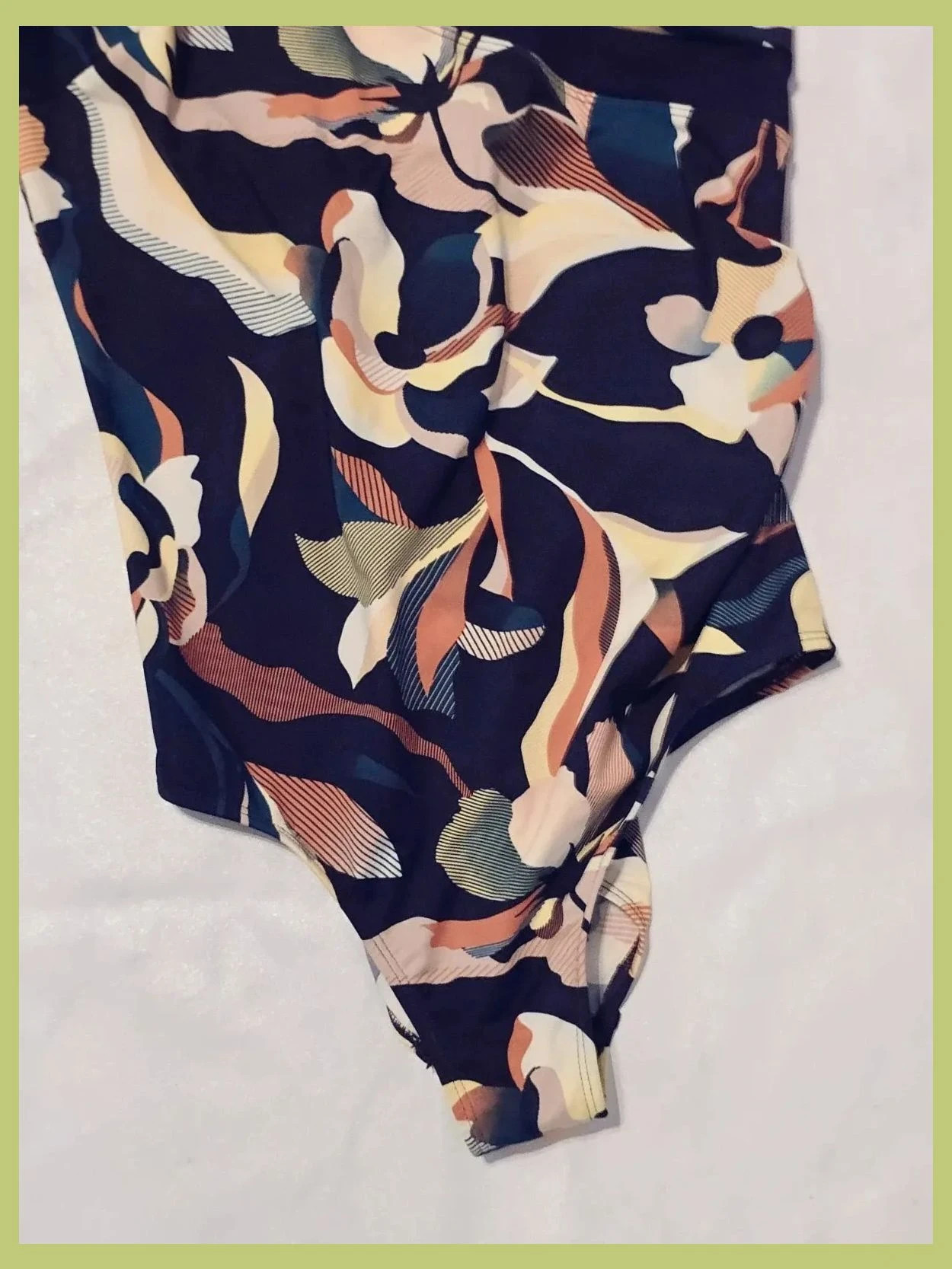 Bañador estampado vintage – Vintage Dressing – taille L / 40 / 12 2
