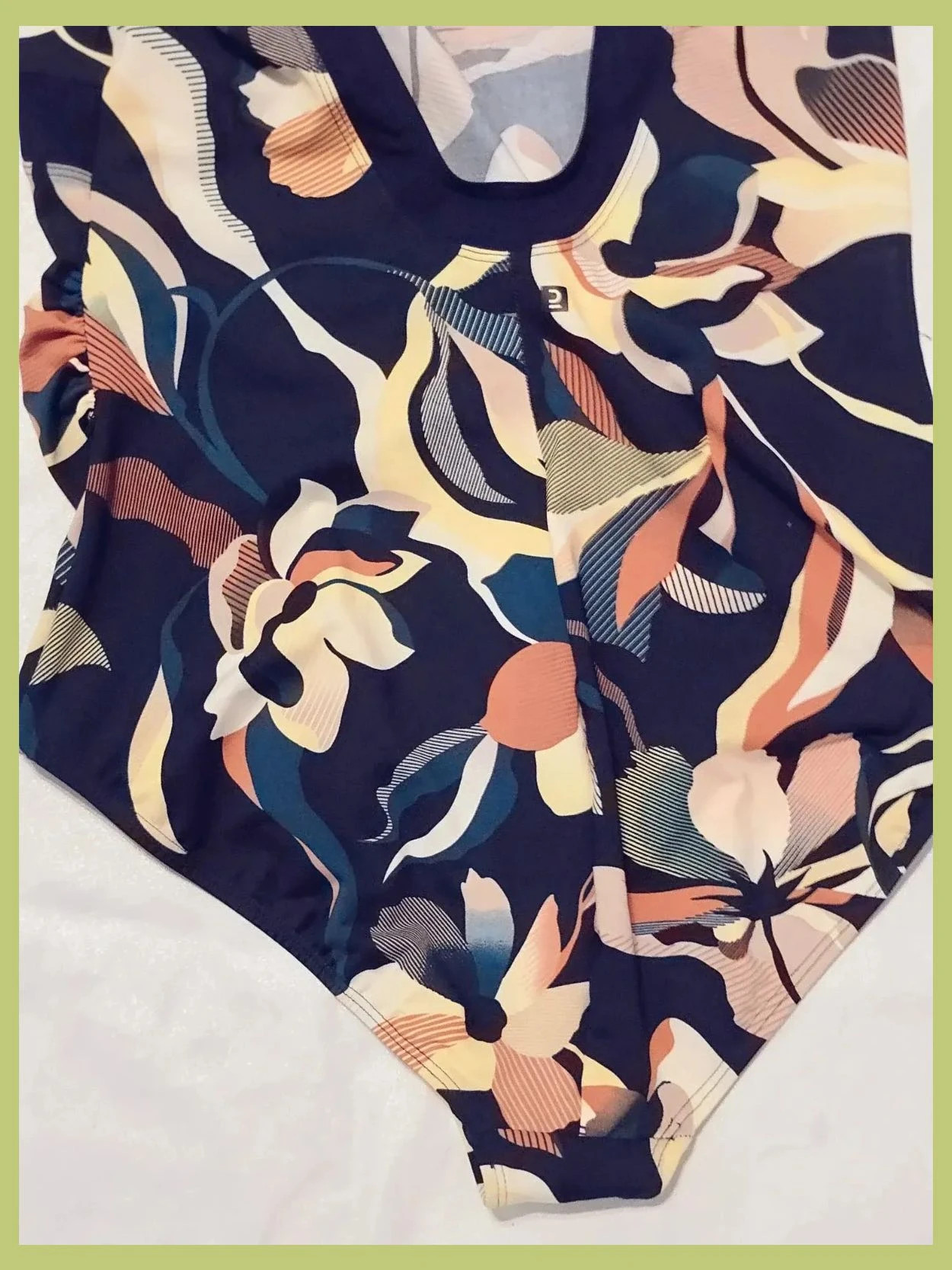 Bañador estampado vintage – Vintage Dressing – taille L / 40 / 12 4