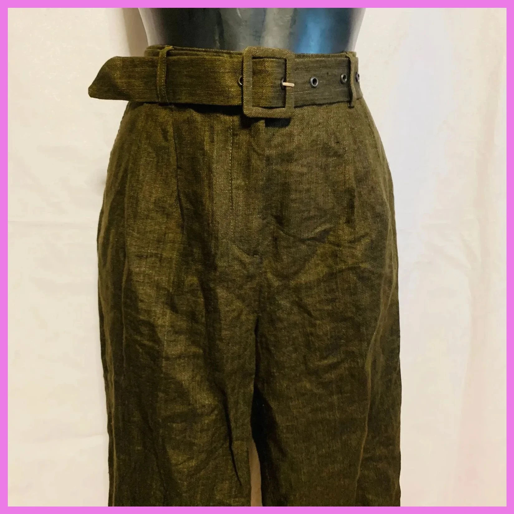 Pantalón de lino talla 34 – Sand – taille XS / 34 / 6 2