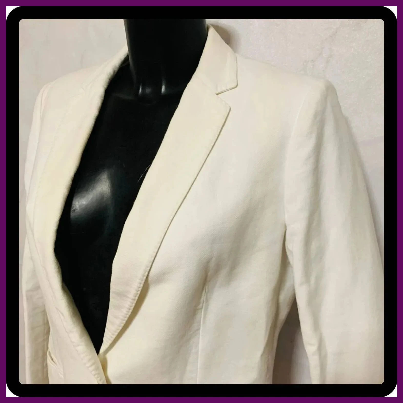 Blazer blanco talla 42 – Massimo Dutti – taille XL / 42 / 14 2