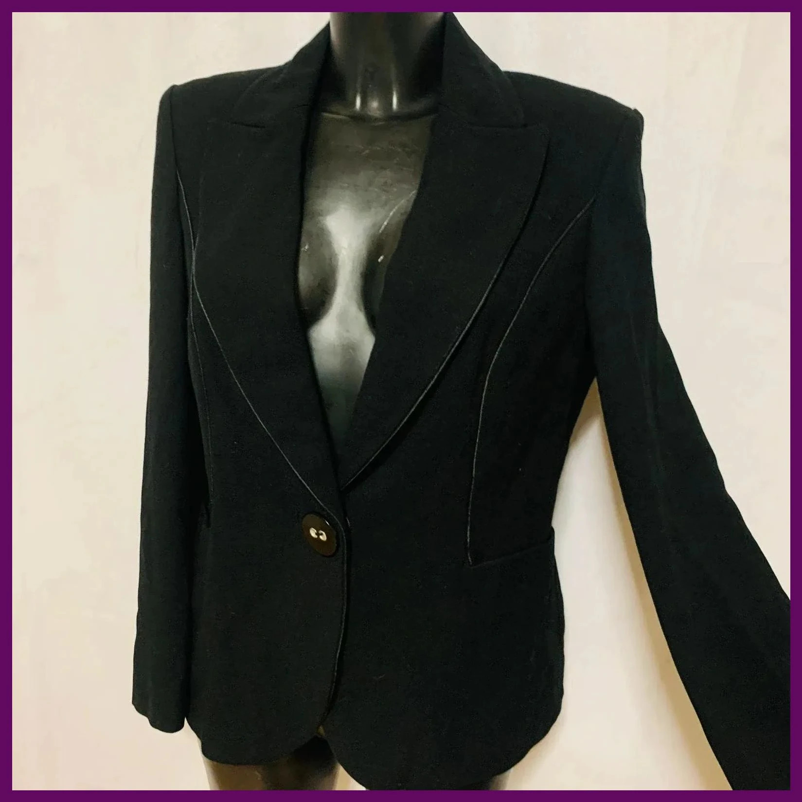 Blazer negro talla 42 – M&S Autograph – taille XL / 42 / 14 2