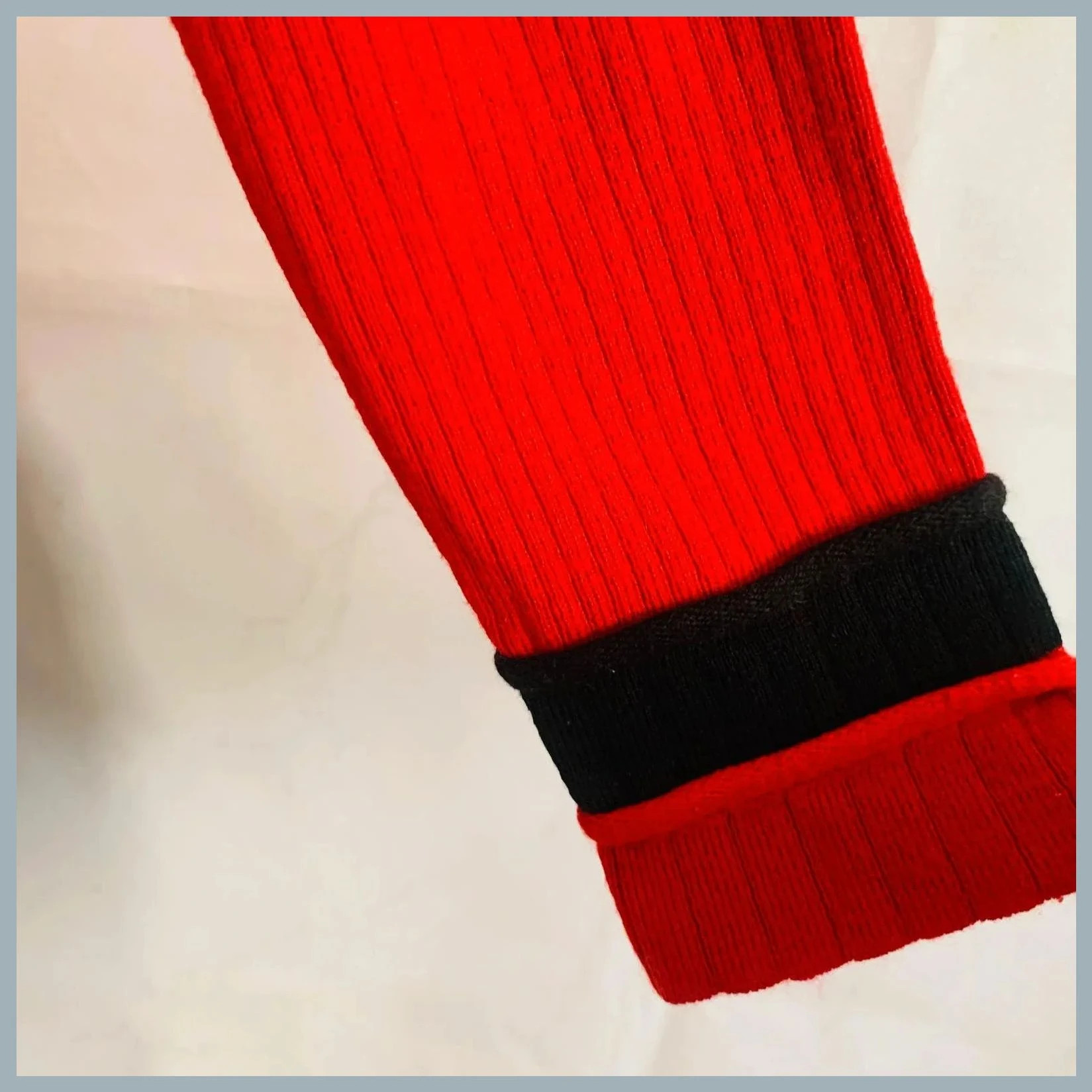 Jersey rojo 54 cm de ancho – Saint Charles – taille L / 40 / 12 5
