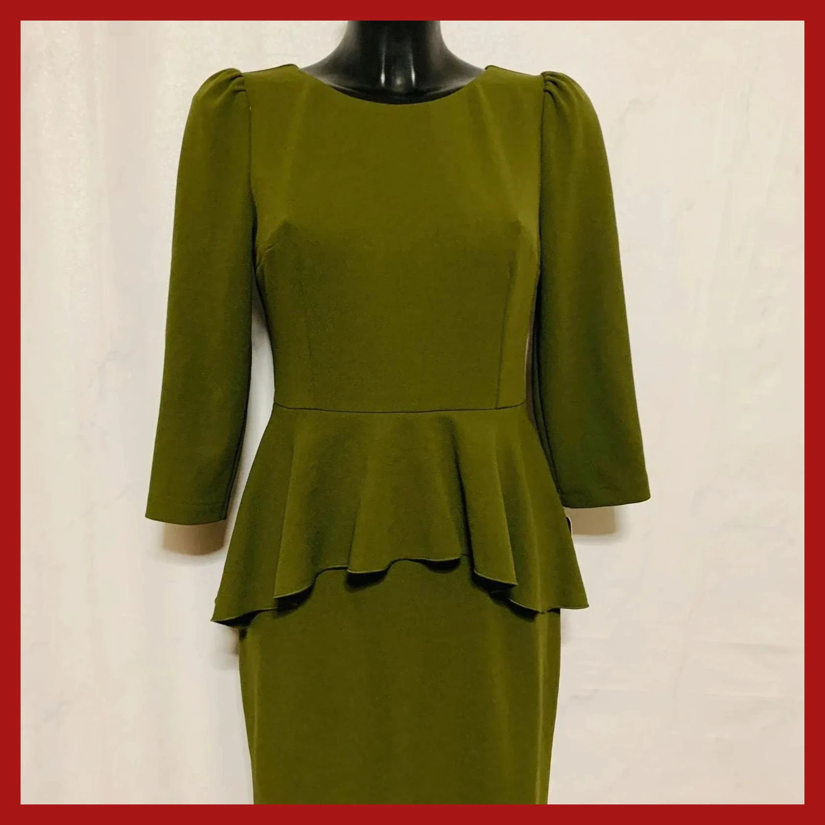 Vestido midi talla 38 – Carlos Pascual – taille M / 38 / 10 4