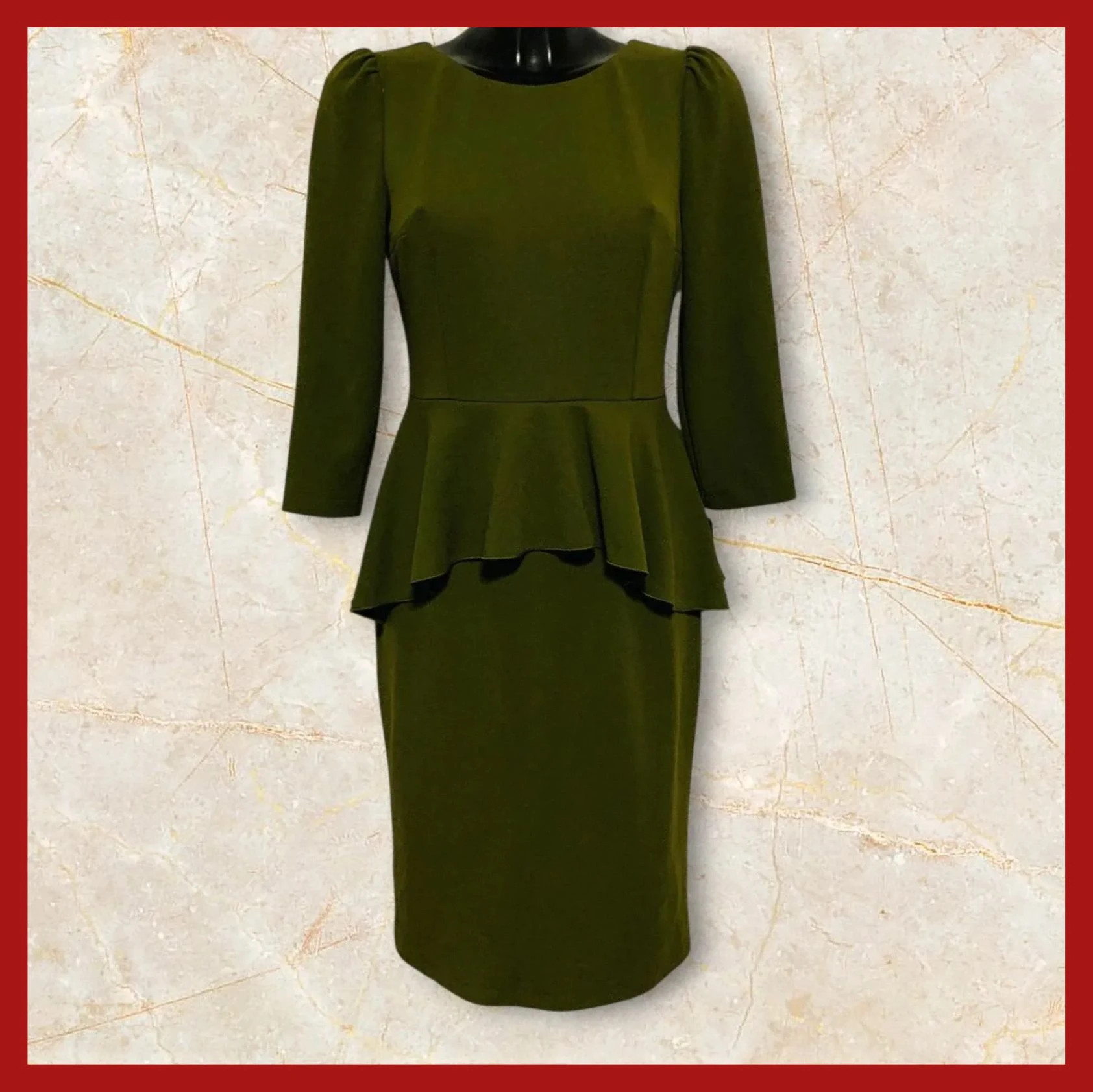 Vestido midi talla 38