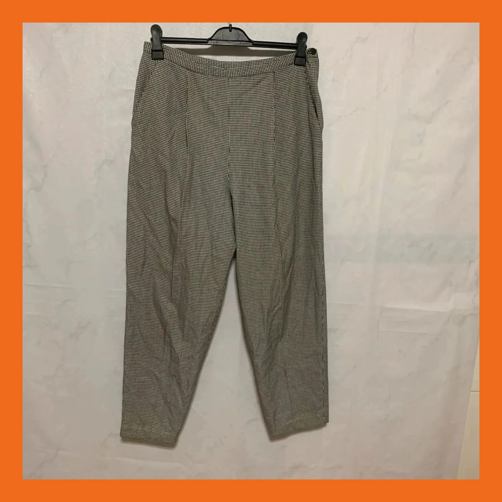 Pantalón de cintura alta talla 44