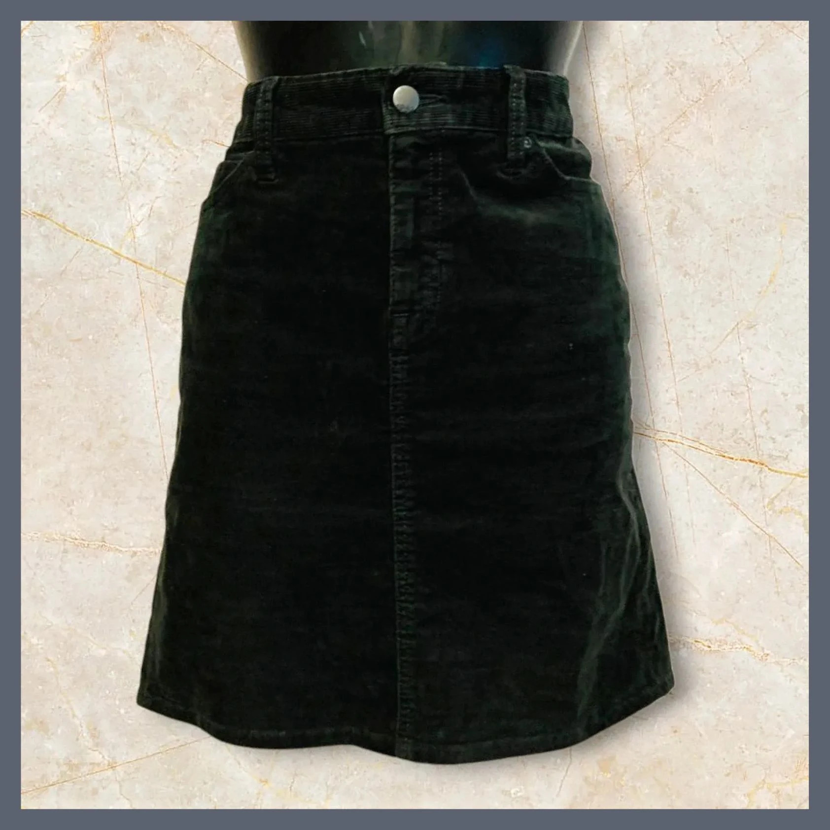 Falda de pana talla 40