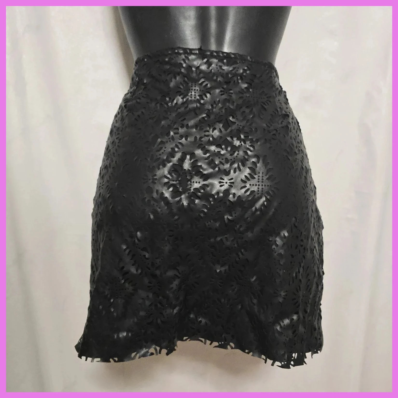 Minifalda de polipiel talla 38 – Zinzane – taille M / 38 / 10 2