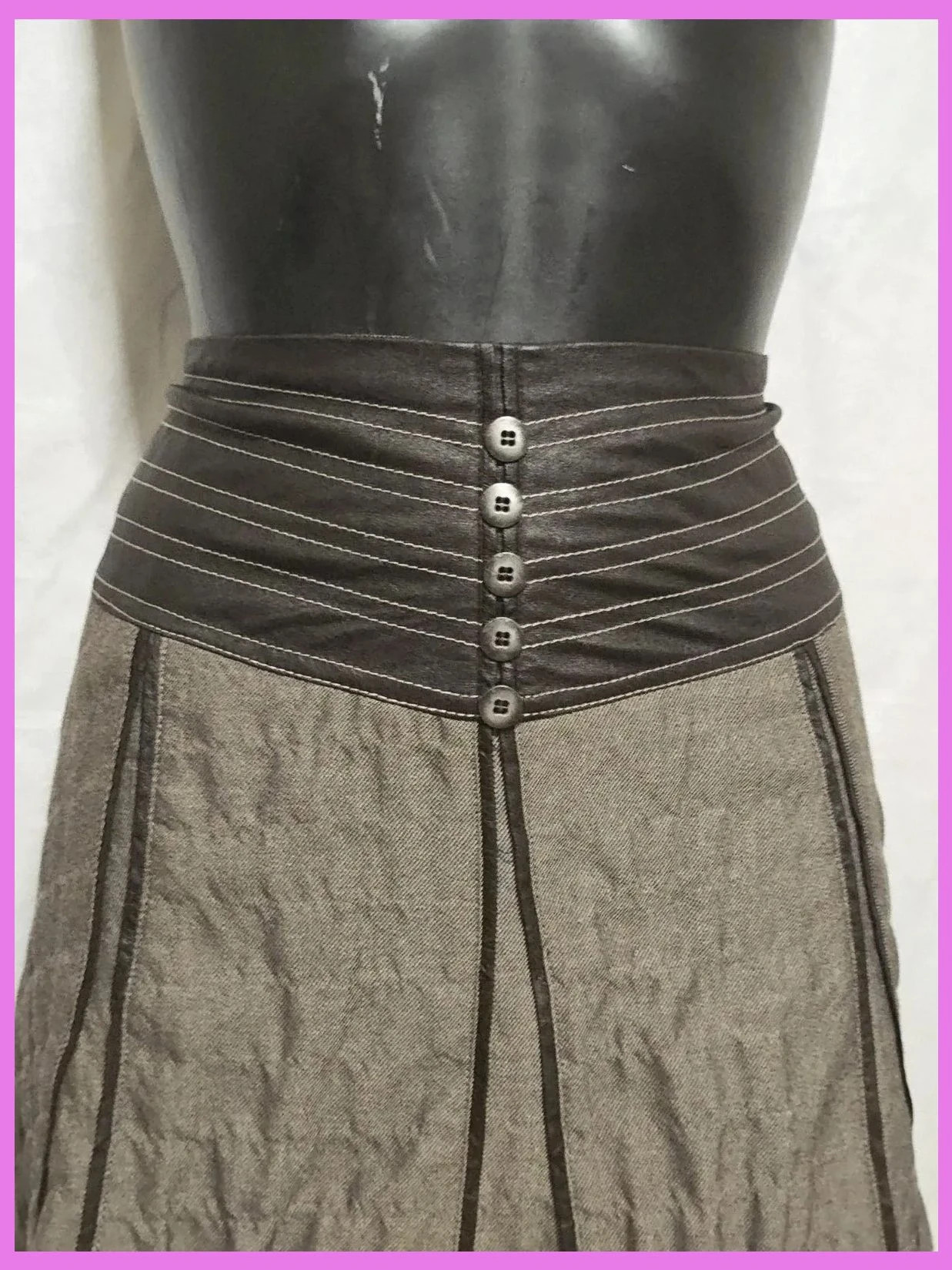 Falda midi talla 40 – Kapalua – taille L / 40 / 12 4