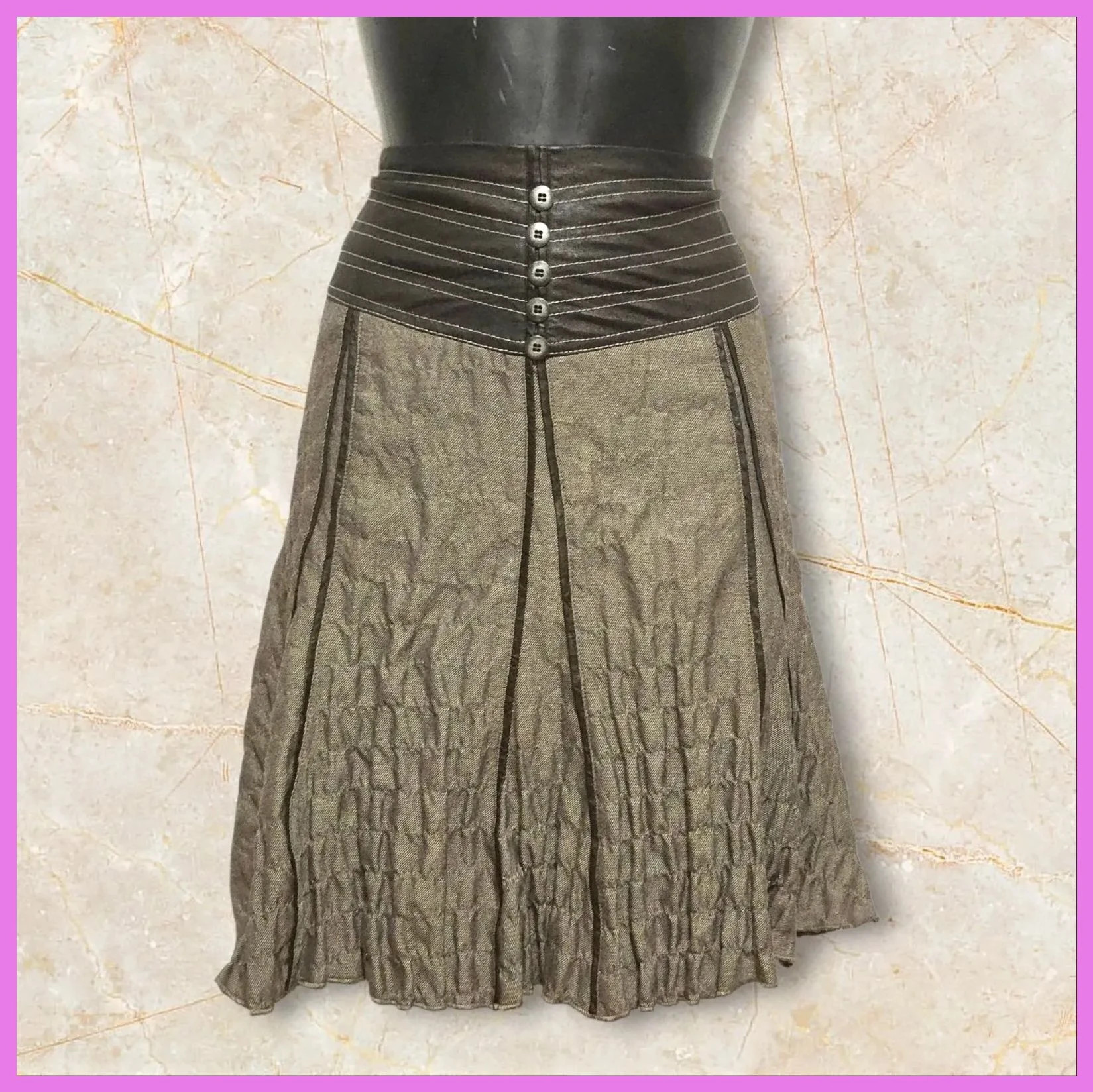 Falda midi talla 40 – Kapalua – taille L / 40 / 12