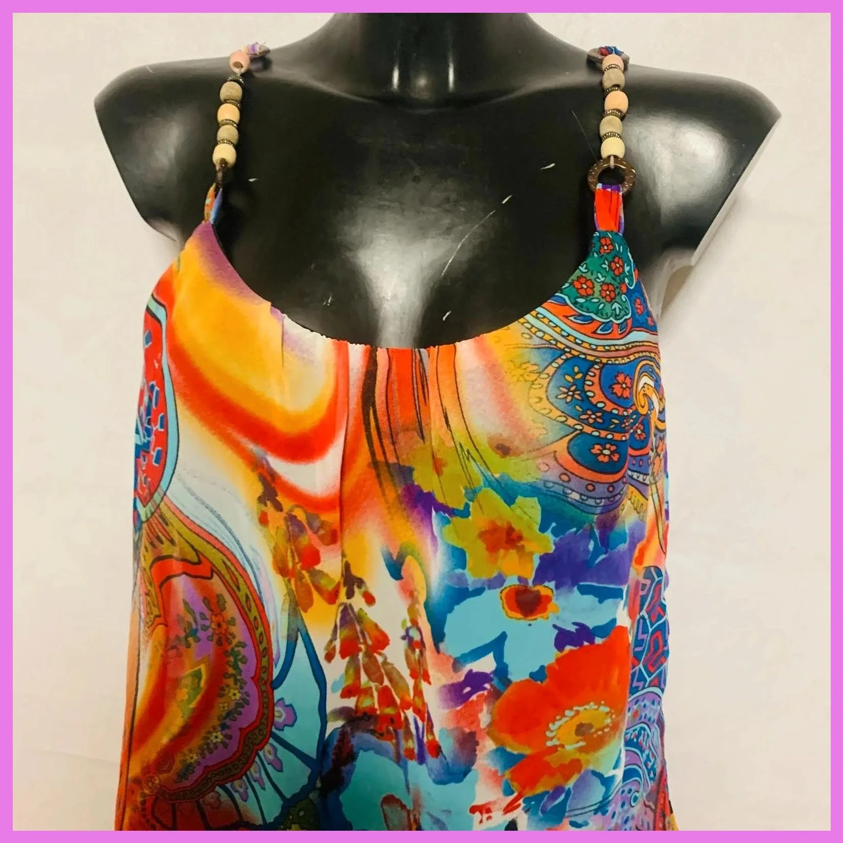 Blusa estampada talla única – Boutique Belgique – taille Taille unique 3
