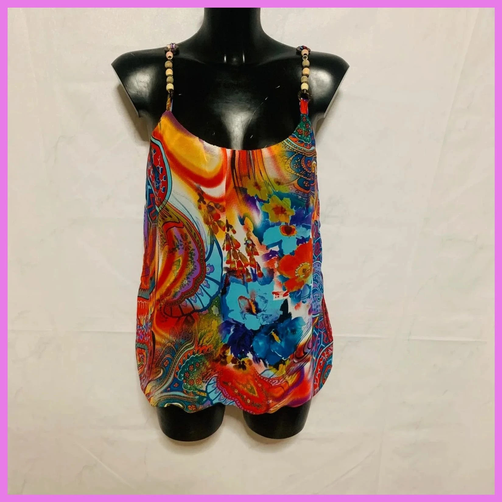 Blusa estampada talla única