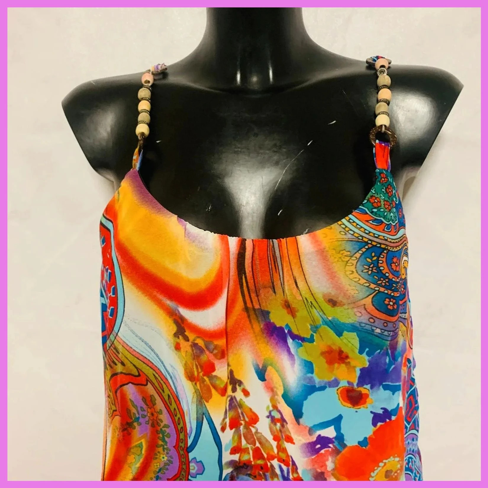 Blusa estampada talla única – Boutique Belgique – taille Taille unique 2