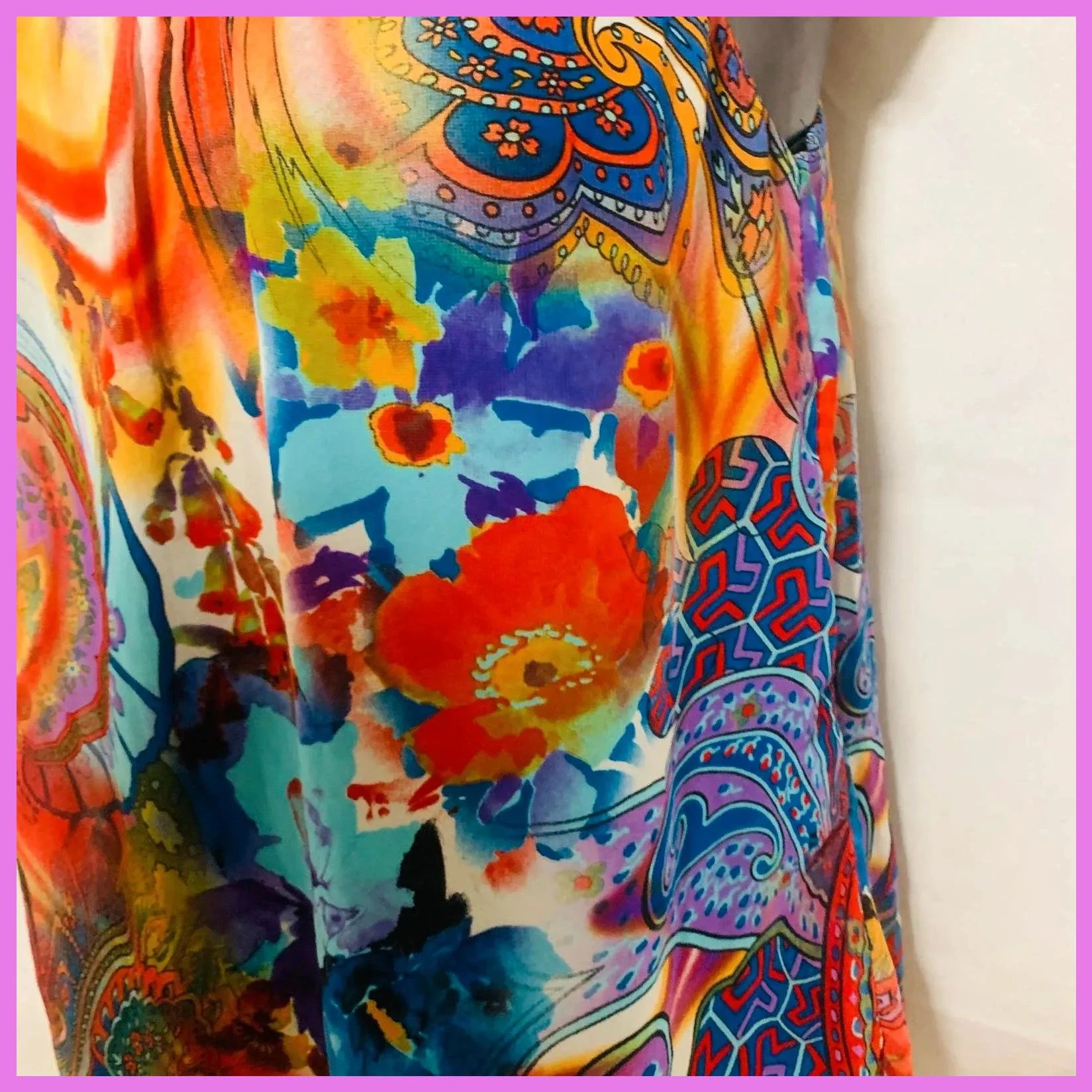 Blusa estampada talla única – Boutique Belgique – taille Taille unique 5