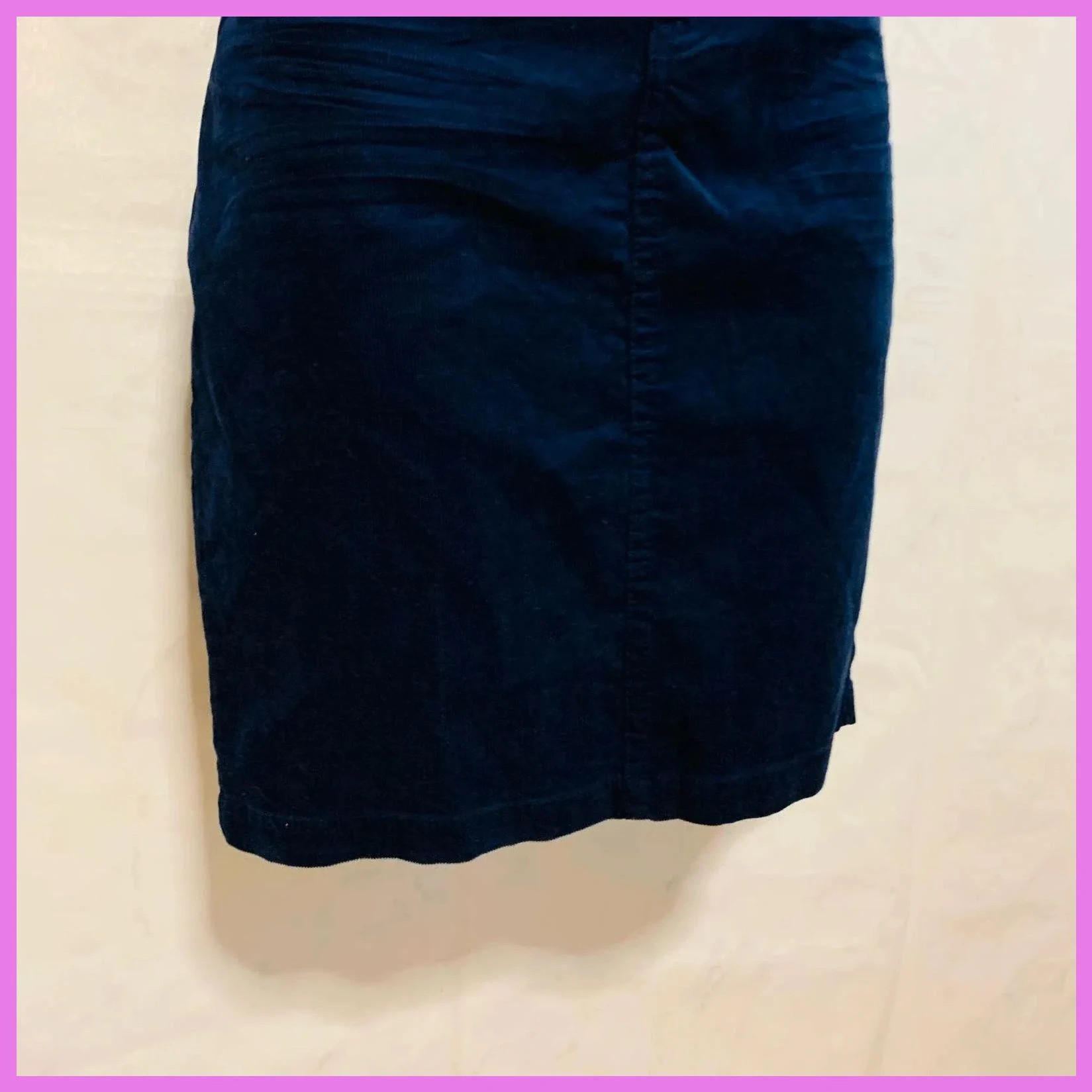Falda de pana azul marino – ORSAY – taille M / 38 / 10 5