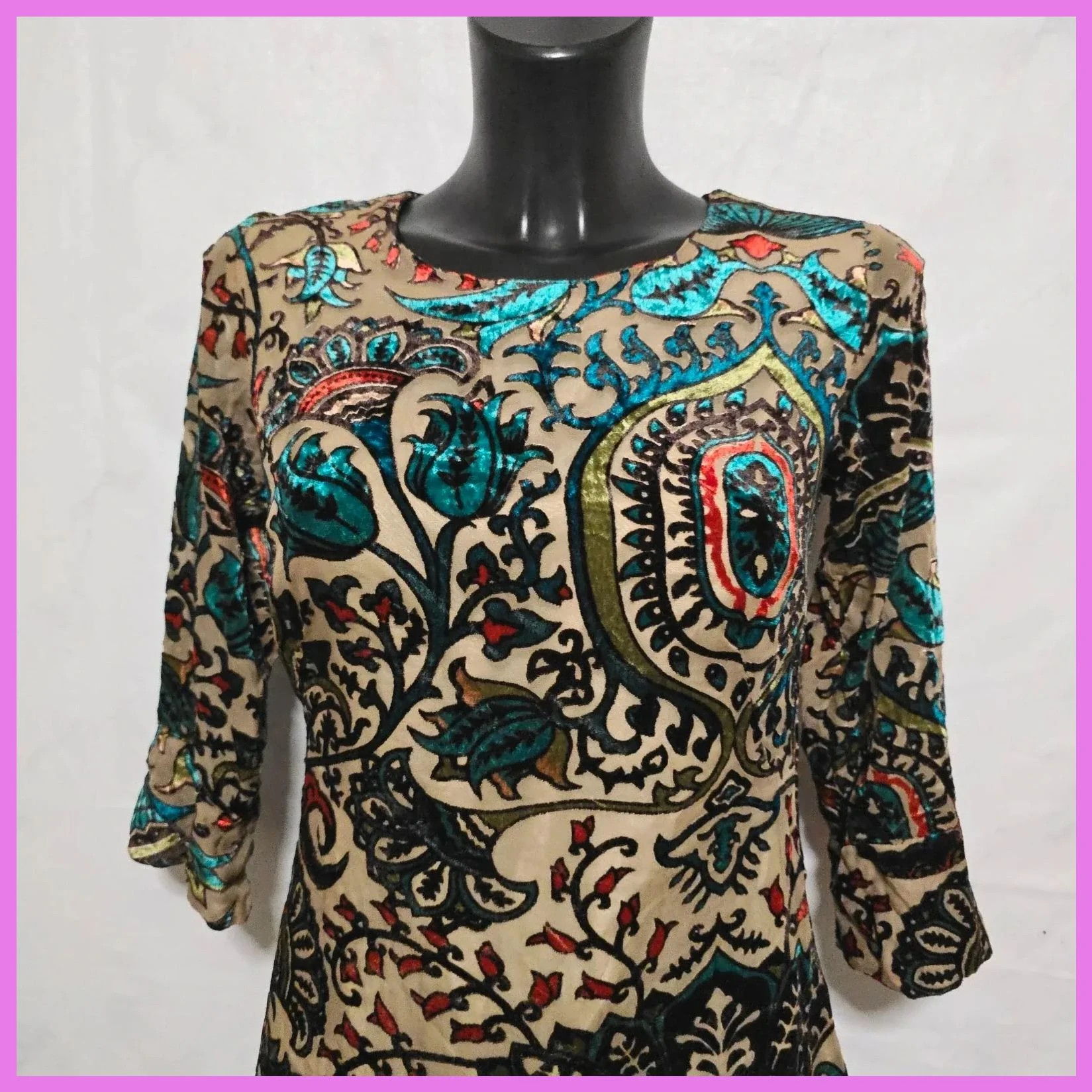 Vestido estampado talla 36 – Almatrichi – taille S / 36 / 8 4