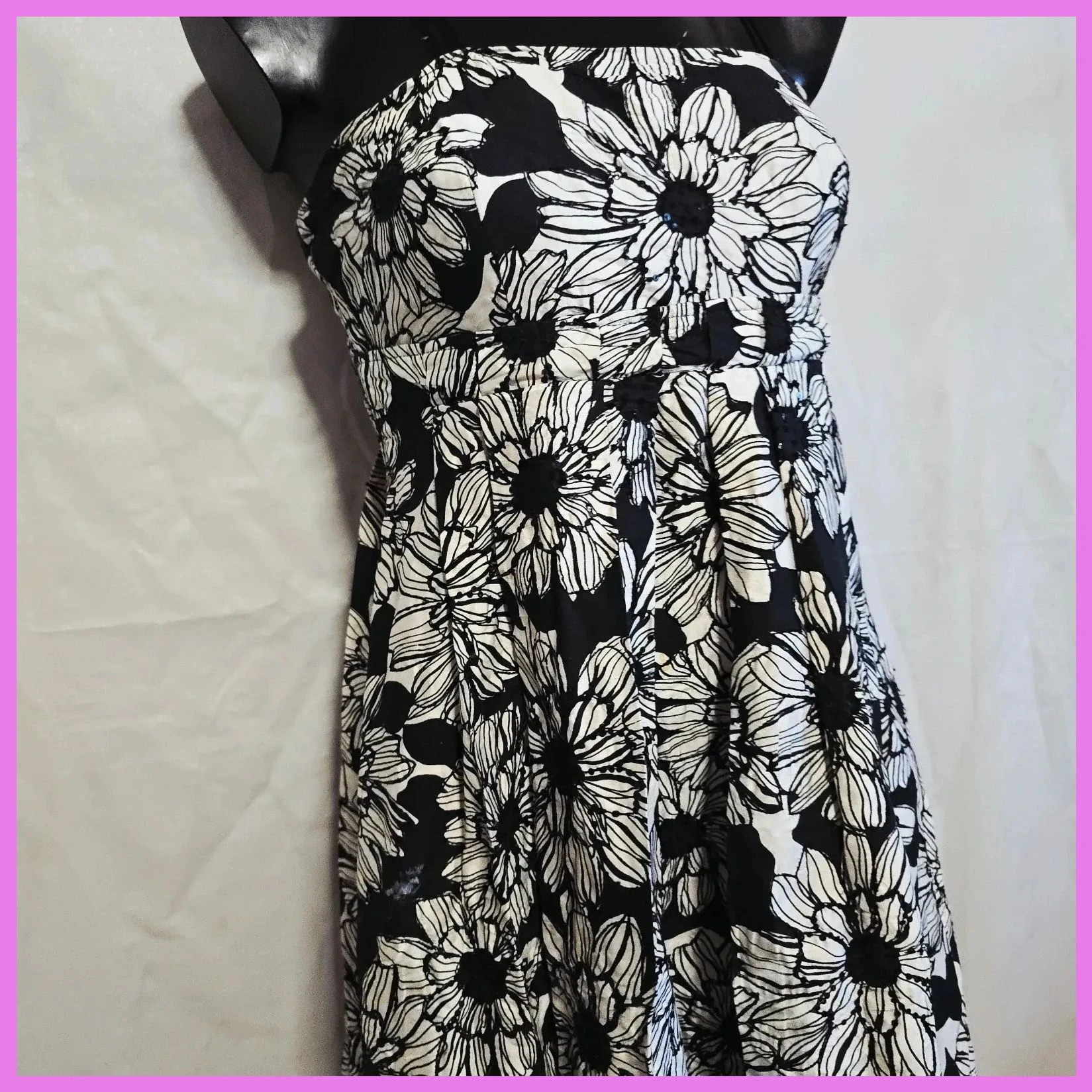 Elegante vestido de fiesta 100% Seda – Dandara – taille S / 36 / 8 2