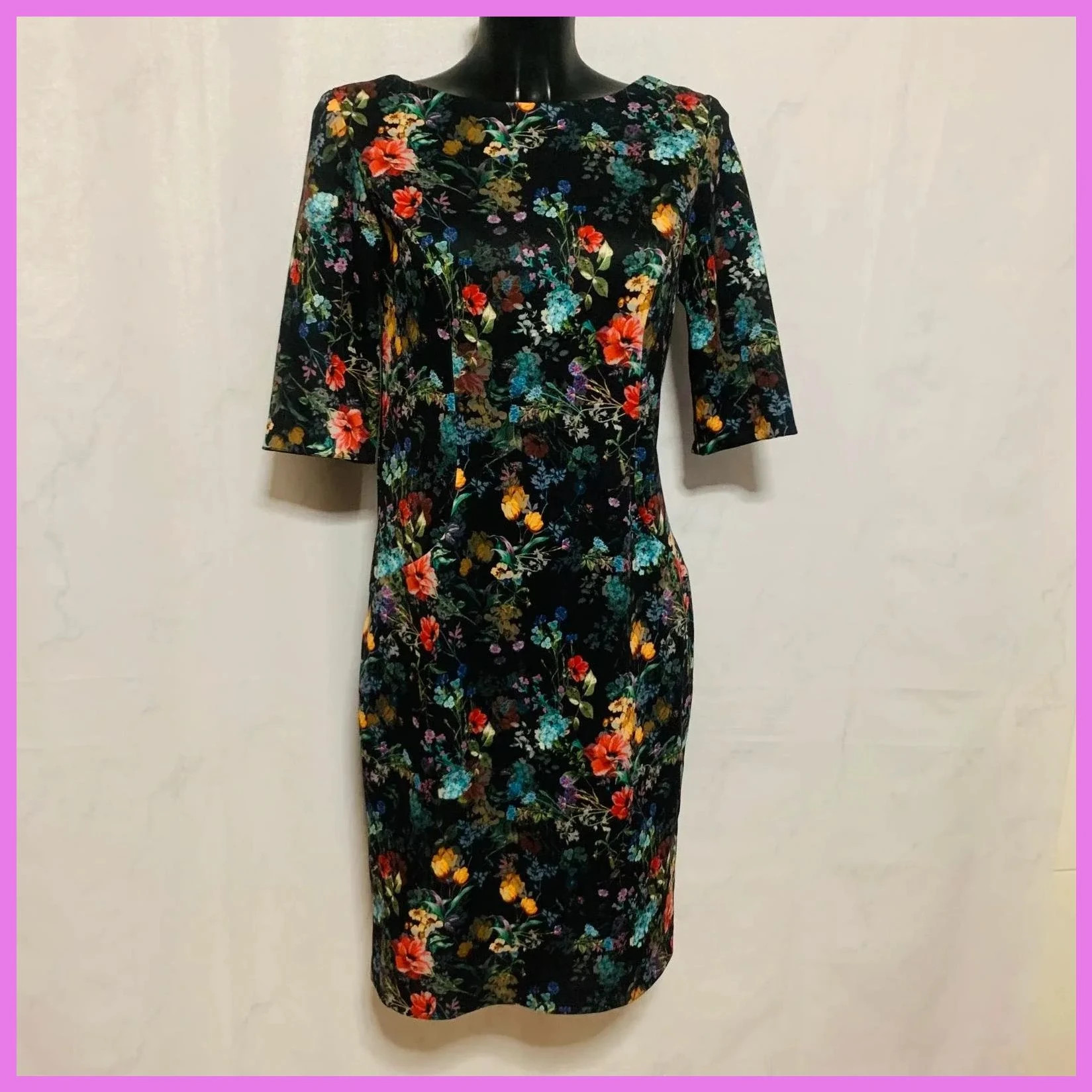 Vestido estampado talla 38