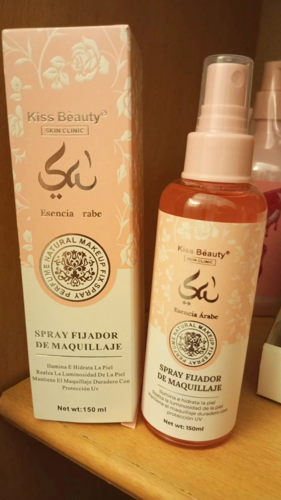 Spray fijador Maquillaje – Kiss Beauty