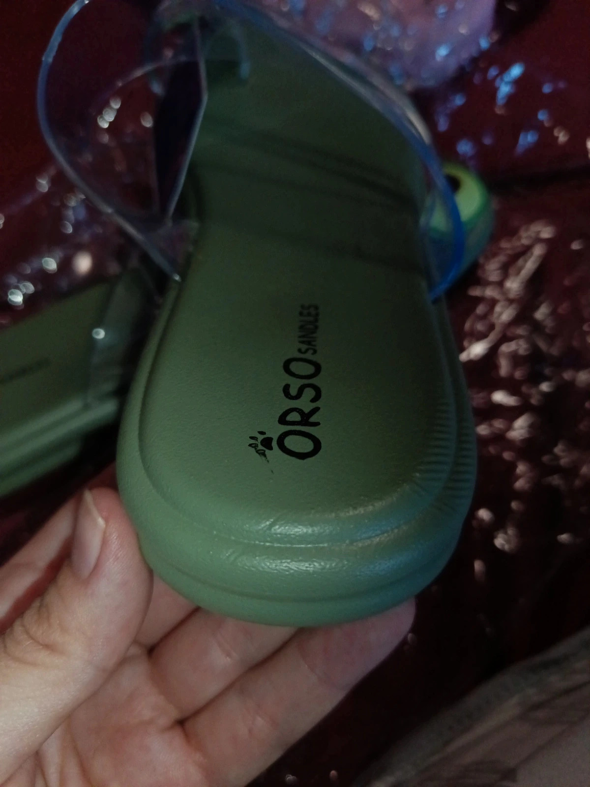 Chanclas Aguacate  – Nada – taille EU 36 3