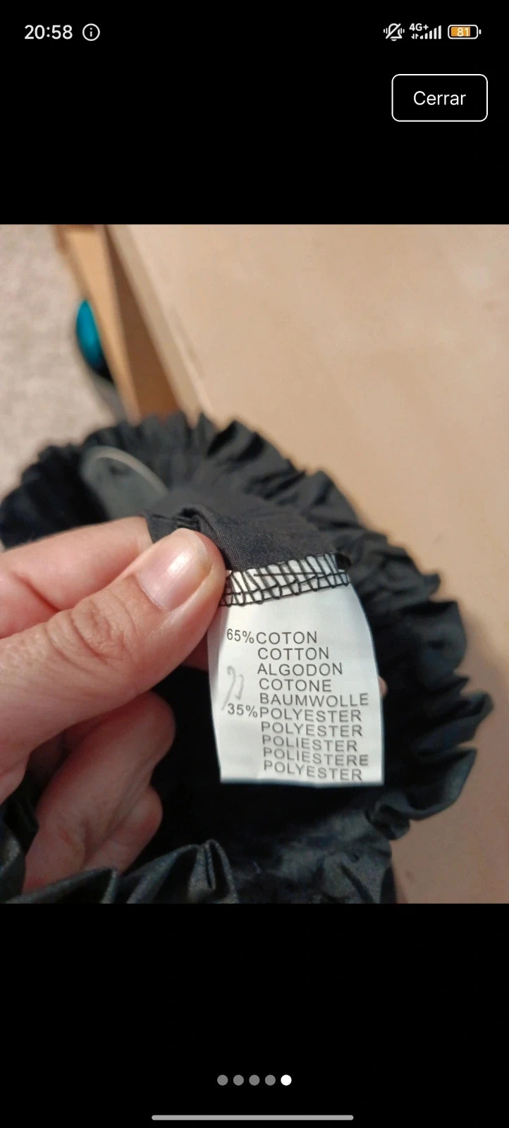 Bermuda Plisada – Nada – taille XL 4
