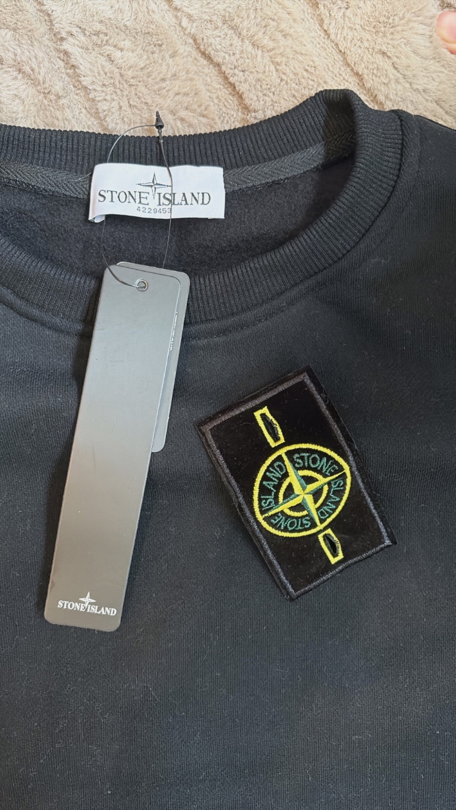 Pull stone Islande noir taille L – Stone Island – taille L 2