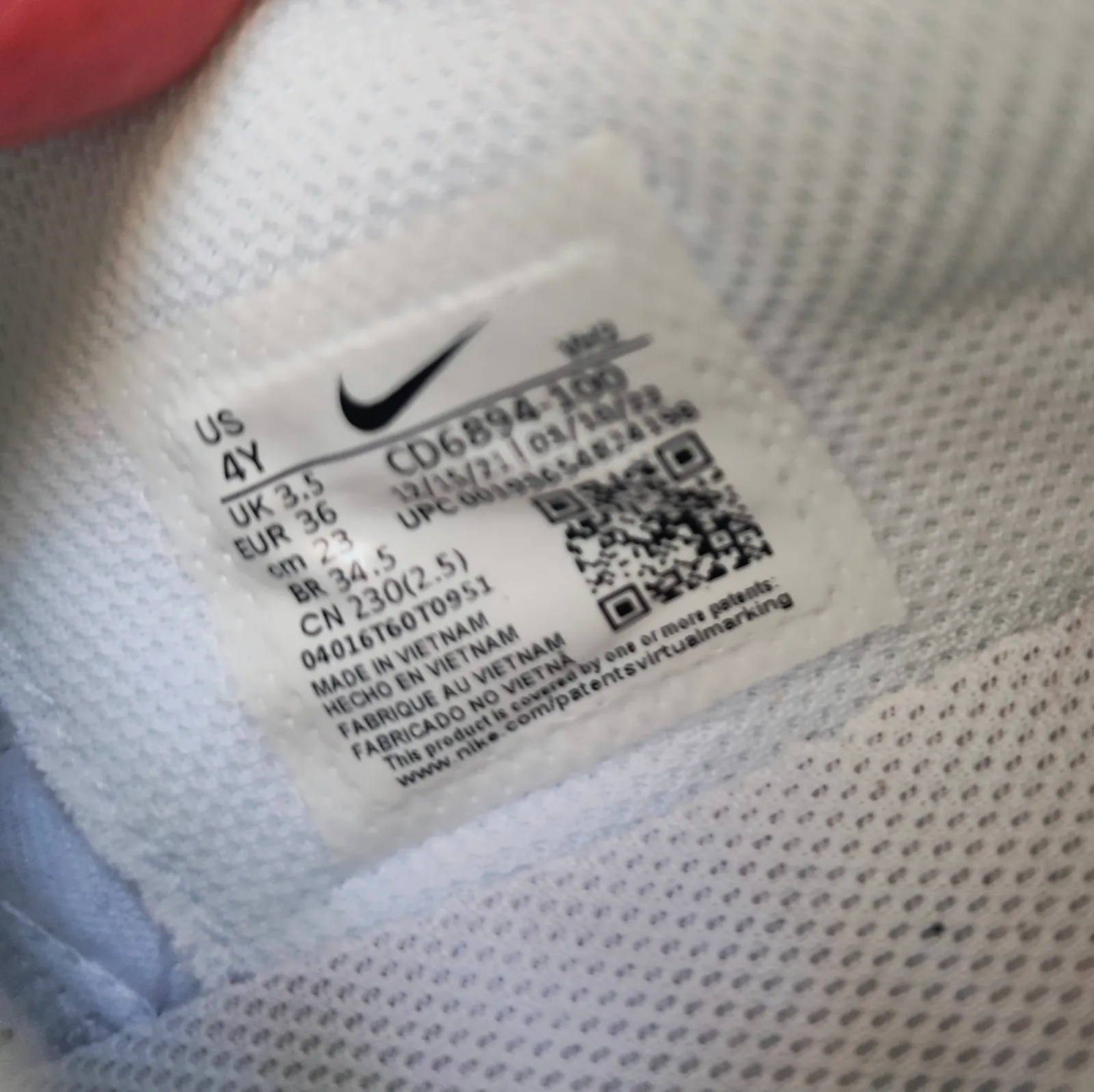 Zapatillas Nike Air Max blancas  – Nike – taille EU 36 4