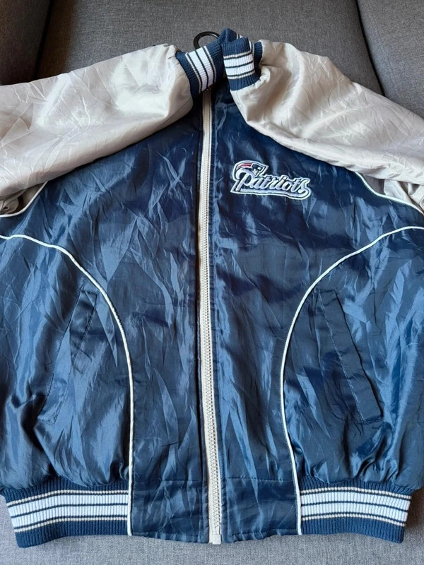 Blouson Vintage NFL New England Patriots – G-III Apparel – Taille L – NFL – taille L 5