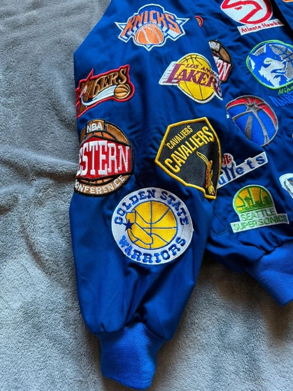 Veste style nascar jeff Hamilton design x nba rework taille XL – Jeff Hamilton – taille XL 3
