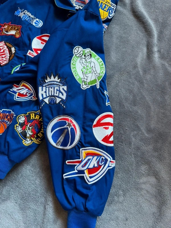 Veste style nascar jeff Hamilton design x nba rework taille XL – Jeff Hamilton – taille XL 4