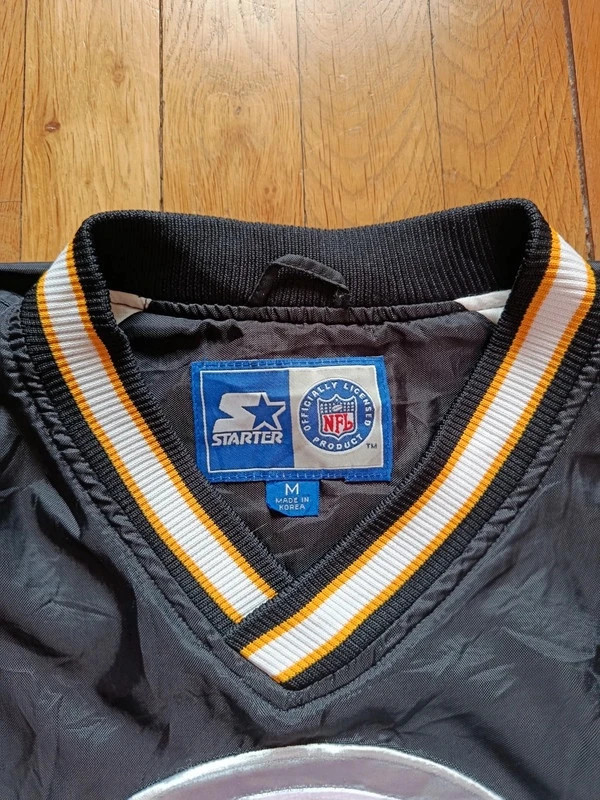 Windbreaker vintage Pittsburgh Steelers NFL – Starter – taille M 4