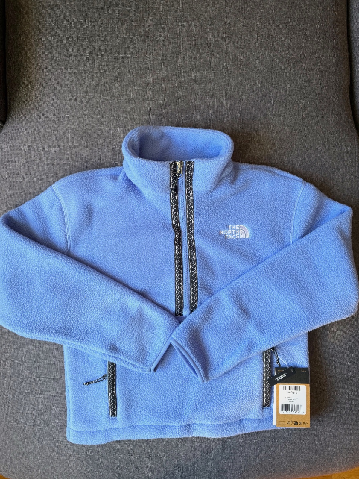 Polaire The North Face Fleeski 1/4 zip virtual blue taille XS – The North Face – taille XS 2