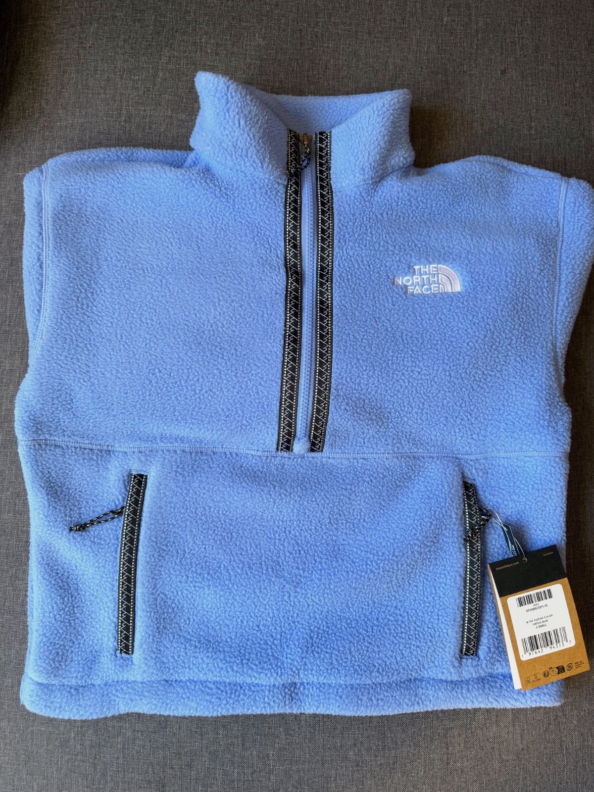 Polaire The North Face Fleeski 1/4 zip virtual blue taille XS – The North Face – taille XS 7