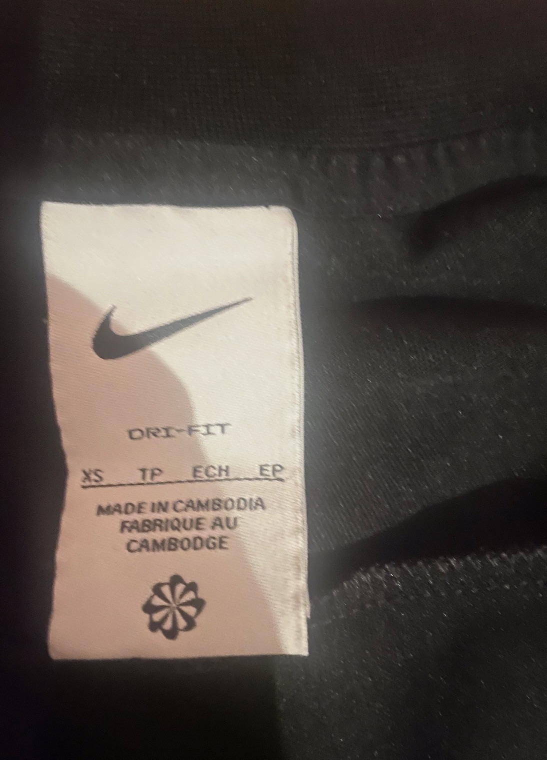 Veste de survêtement Nike Dri-Fit noire – Nike – taille XS 2