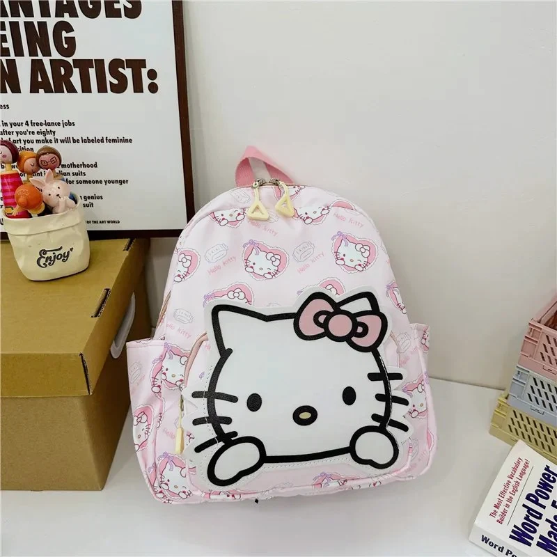 Sac à dos enfant Hello Kitty rose