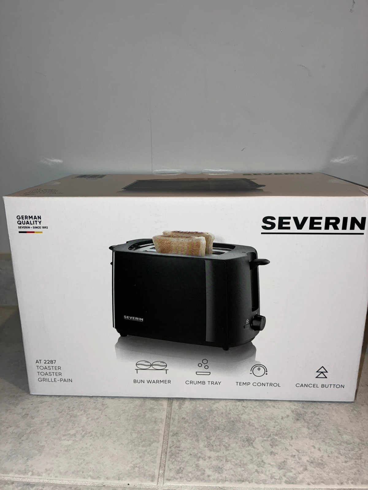 Grille pain neuf jamais ouvert