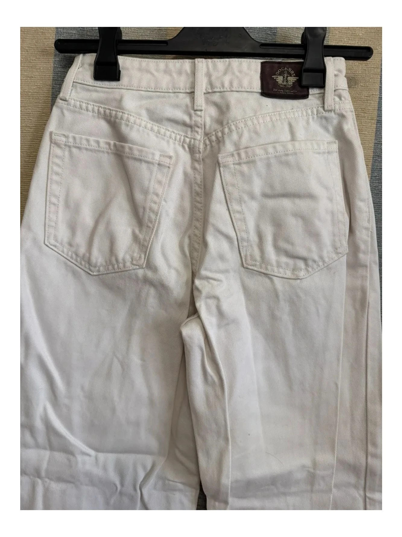 Vaquero blanco boyfriend de dockers talla W25 📀 – Dockers – taille XS / 34 / 6 5