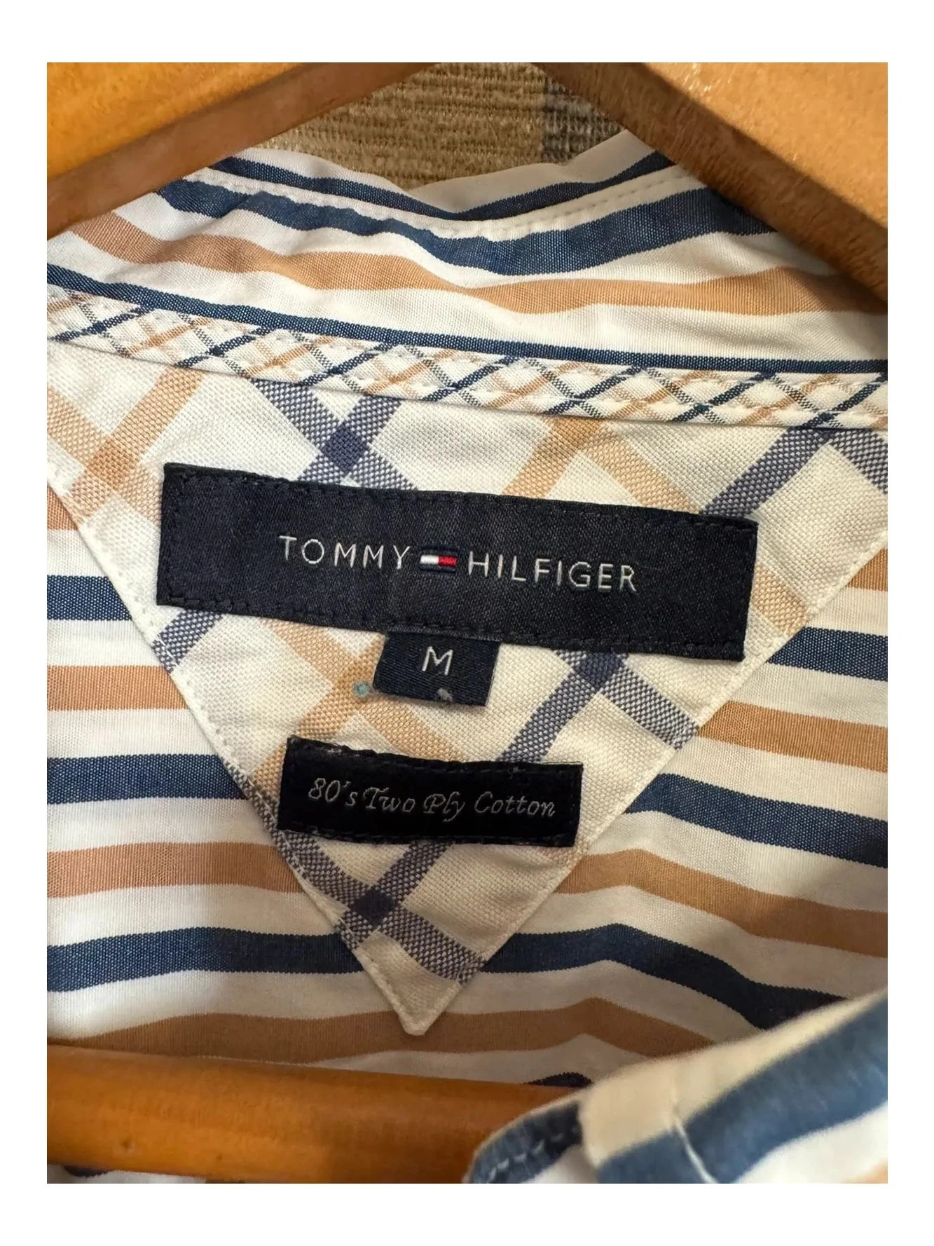 Camisa algodón Tommy talla M 📀 – Tommy Hilfiger – taille M 5