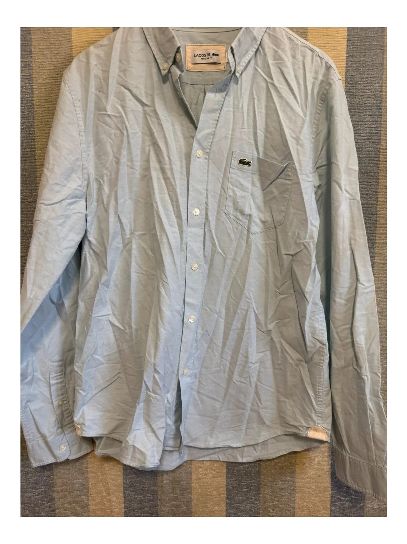 Camisa algodón de Lacoste talla 41 📀 – Lacoste – taille 41 cm 2