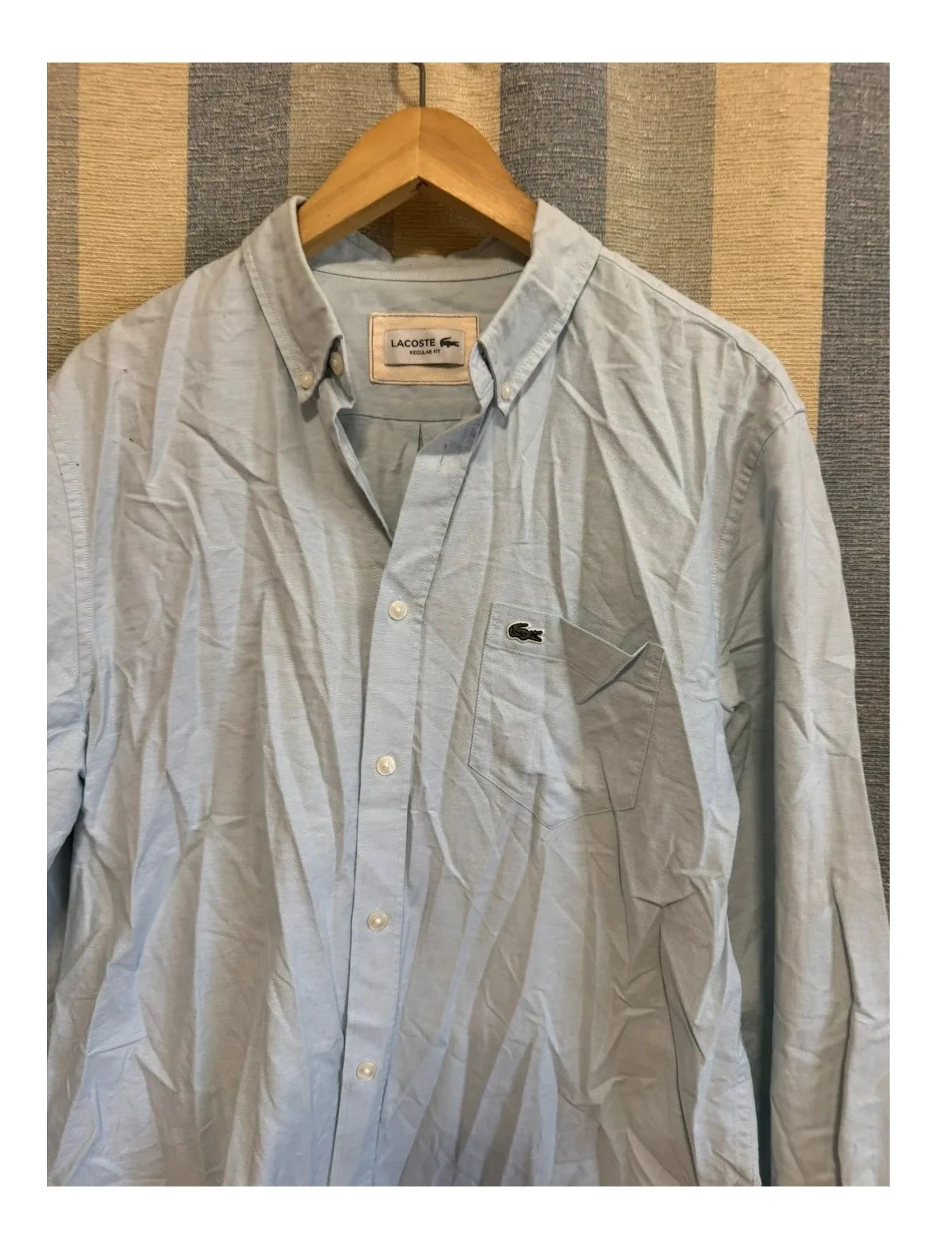 Camisa algodón de Lacoste talla 41 📀 – Lacoste – taille 41 cm 3