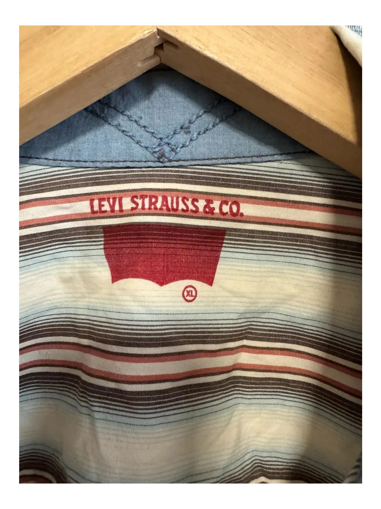 Camisa algodón Levis talla L 📀 – Levi's – taille L 4