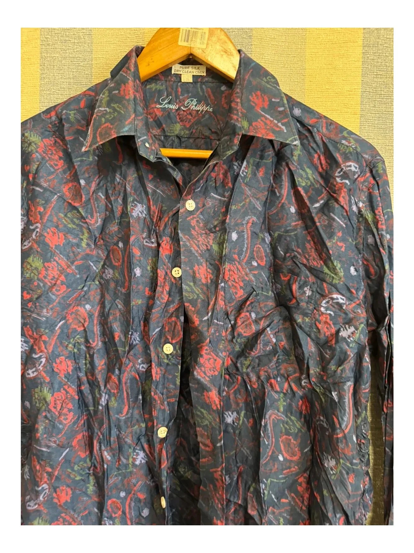 Camisa 10% seda vintage Louis Philippe talla 40 📀 – Louis Philippe – taille 40 cm 3