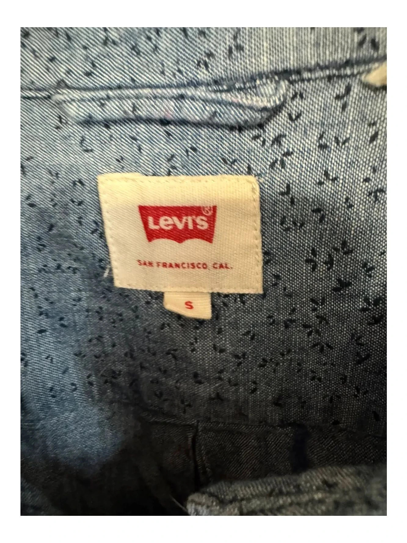 Camisa algodón Levis talla S 📀 – Levi's – taille S 5