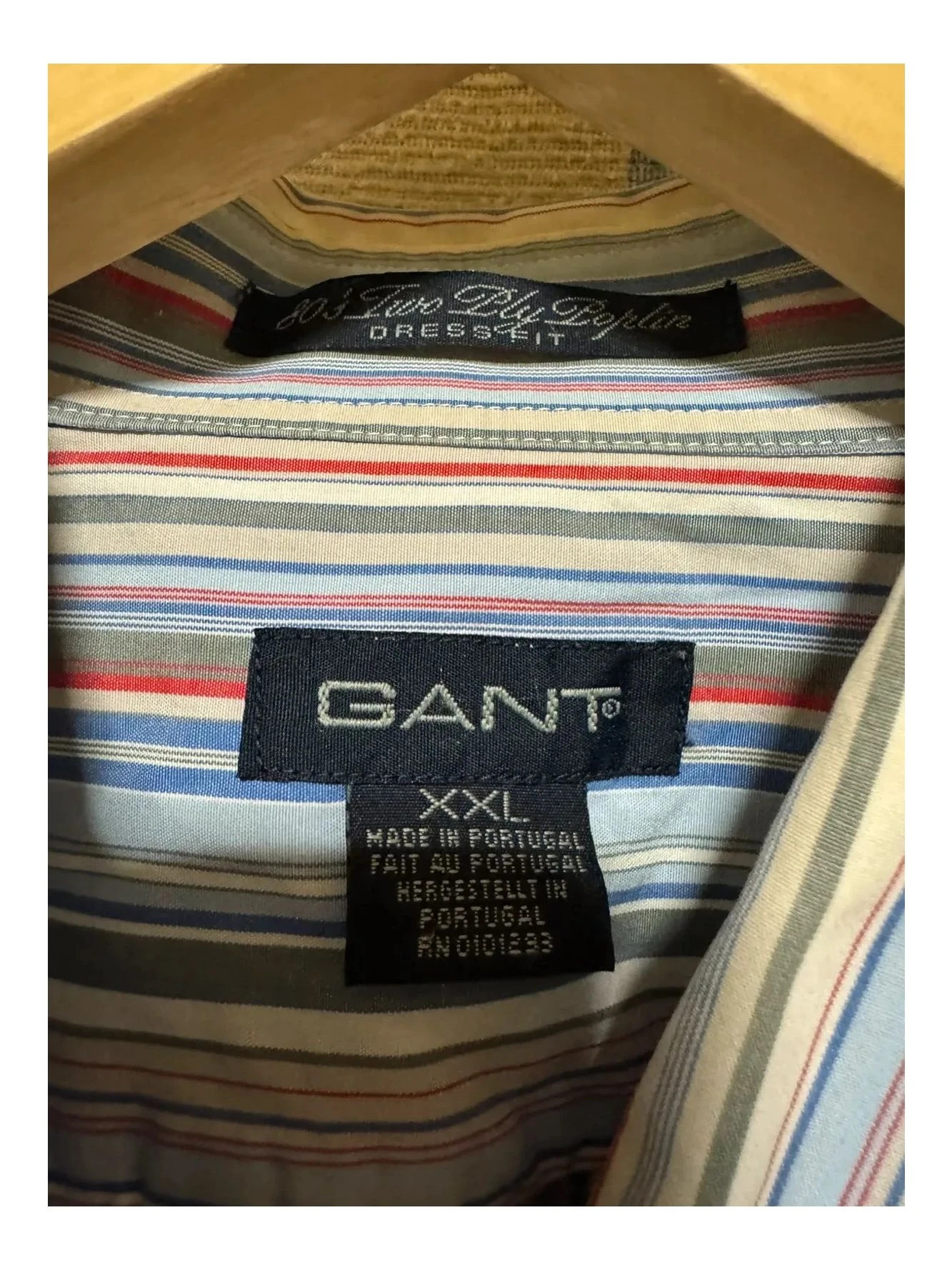 Camisa rayas marca Gant talla XXL 📀 – GANT – taille XXL 4