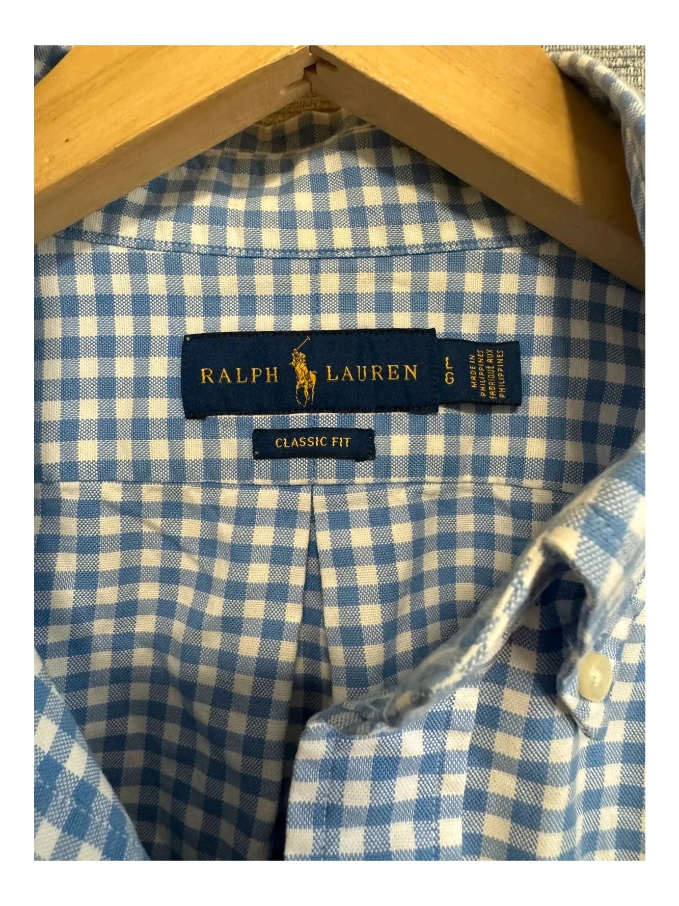 Camisa algodón de Ralph Lauren talla L 📀 – Ralph Lauren – taille L 4